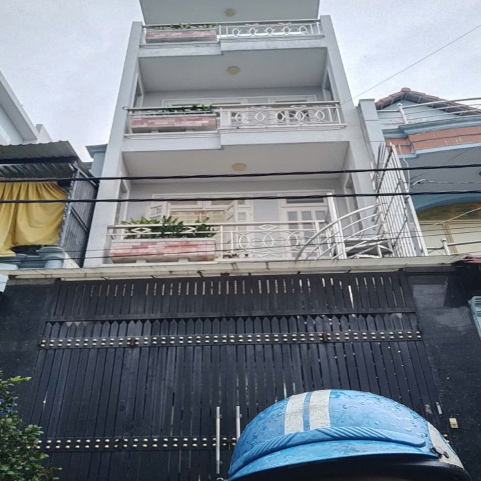 13.5-12.7 TỶ, 100m2, 4 TẦNG, MẶT TIỀN PHÂN LÔ, BÁN NHÀ ĐƯỜNG D10, TÂY THẠNH