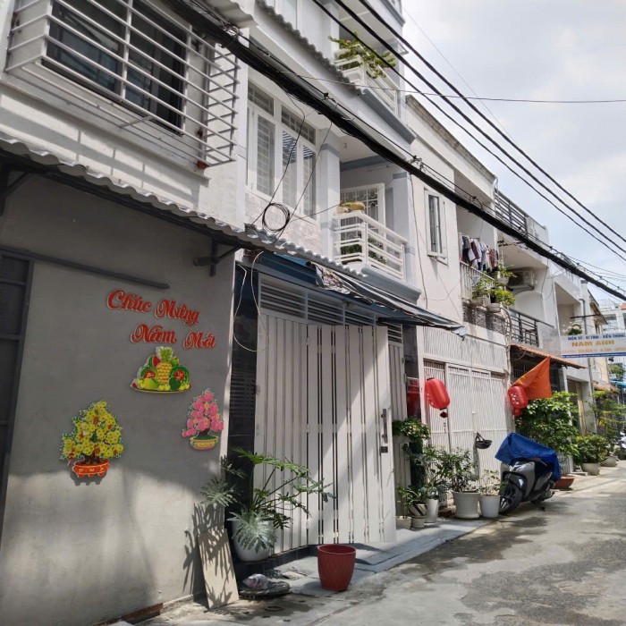 6.75-6.3 TỶ, MẶT TIỀN B4, HẺM XE HƠI B3, TÂY THẠNH, 3 TẦNG MỚI, Ở NGAY