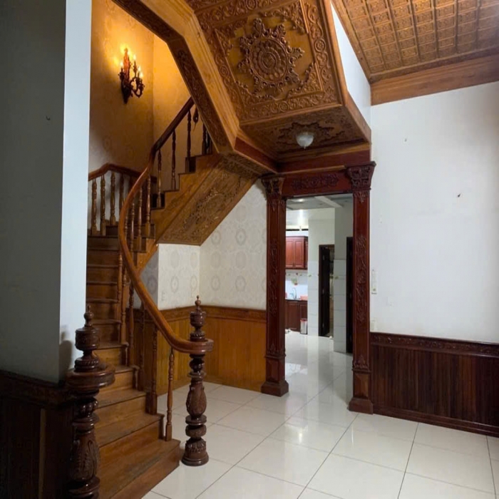 53-51.9 BILLION, GOOD FENG SHUI VILLA, FORMER CẦU XÉO, TÂN PHÚ, 542.63m2, 3 FLOORS, RUSTIC POND & GARDEN - 4