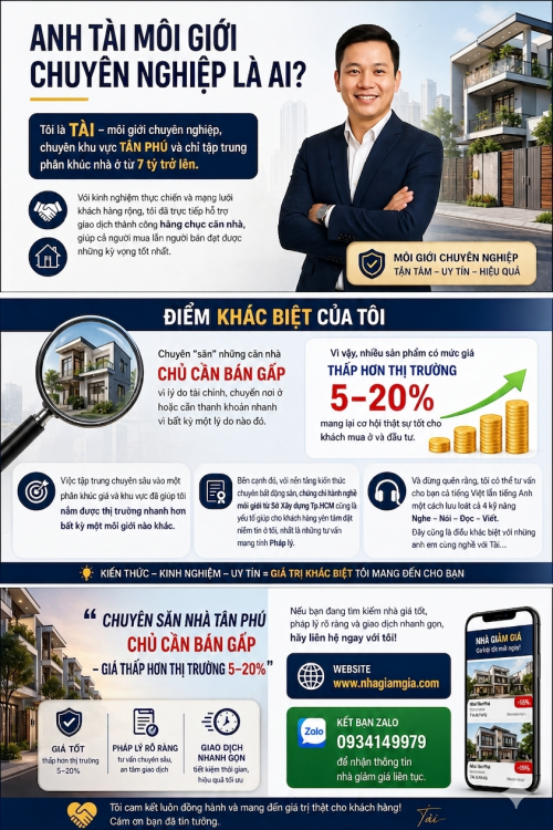 Anh Tài môi giới chuyên nghiệp là ai?
